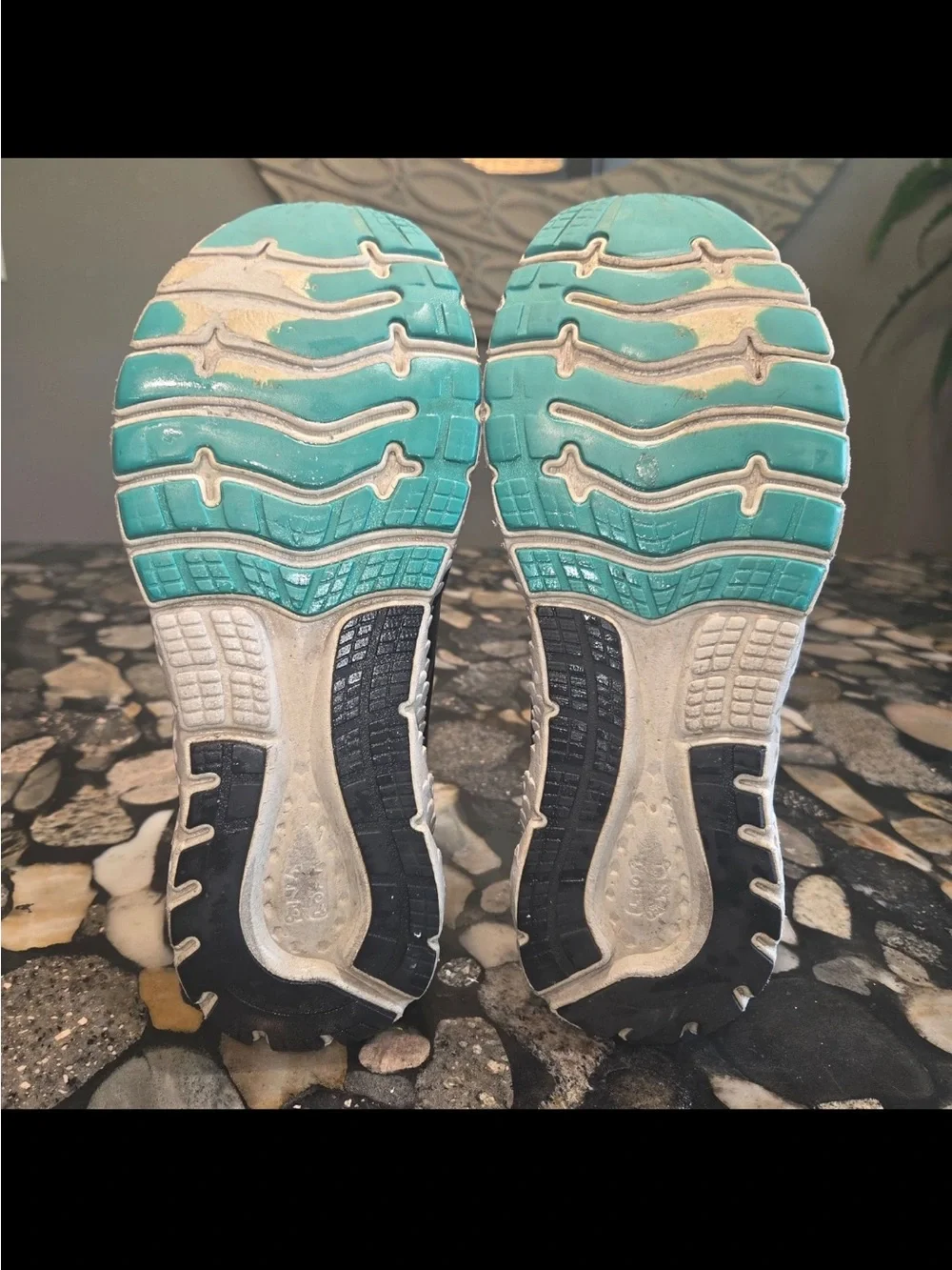 Brooks Glycerin 16 Women's Running Shoes Gray Teal Athletic Sneakers Size 11 - Picture 6 of 7